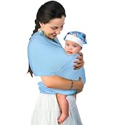 Water Sling Baby Wrap Carrier for Summer Pool - Adjustable Shoulder Mesh Breathable Chest Sling I...