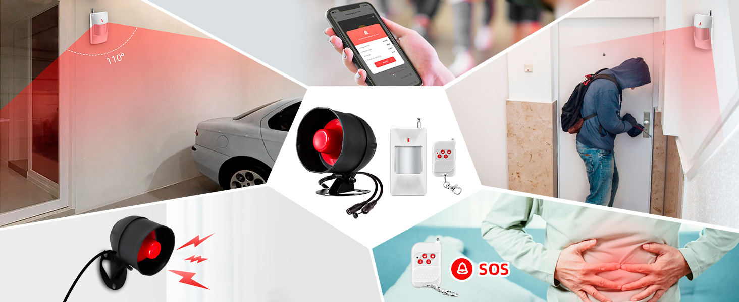 WIFI Alarm Home Security System