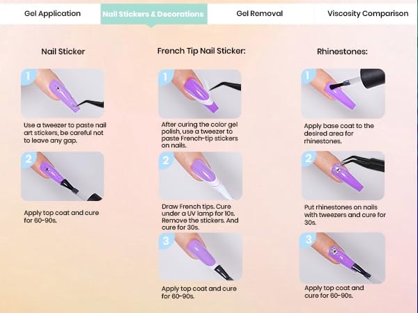 gel nail kit manicure kit