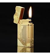 YUSUD Vintage Trench Lighter, One Piece Sanji Lighter, Cool Pipe Lighters Fluid Refill, Antique C...