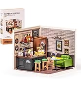 Wowood Super Creator-Mini Blocks Model Building Set for Adults, Miniature Plastic House Kit Super...