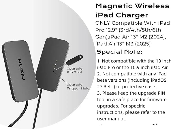 iPad wireless charger