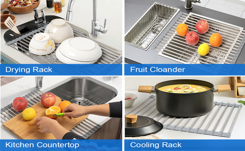 roll up dish drying rack