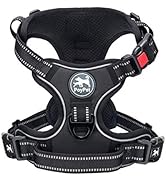 PoyPet No Pull Dog Harness, No Choke Front Clip Dog Reflective Harness, Adjustable Soft Padded Pe...