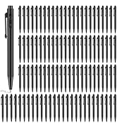 CDOKY 100 Pcs 4'' Mini Pen Bulk, Small Retractable Ballpoint Pens, 0.7 mm Fine Point Pens with Cl...