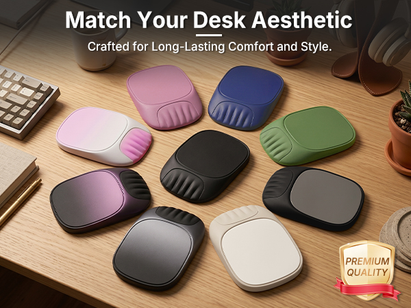 colorful ergonomic mouse pads desk mat cute gift for men women worker