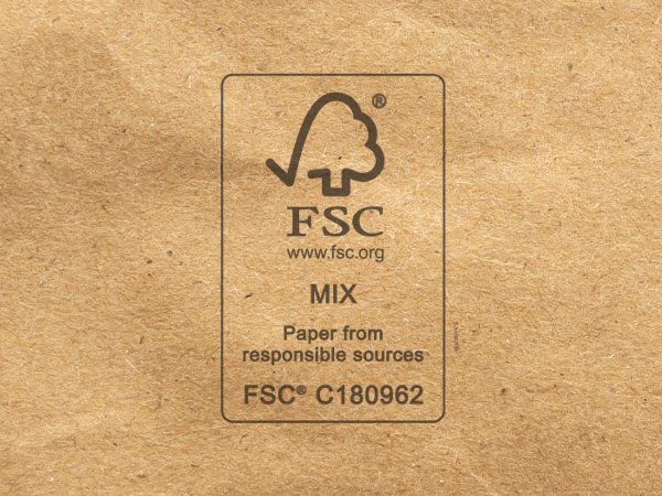 Kraft recycled packaging is easy to recycle and helps future forests and people