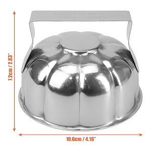 Flower Rice Molds – Cute Stainless Steel Press Mold