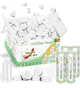 Fancyou Compressed Towel tablets,Disposable Face Compressed Towels,Thicken Cotton Facial Tissues,...
