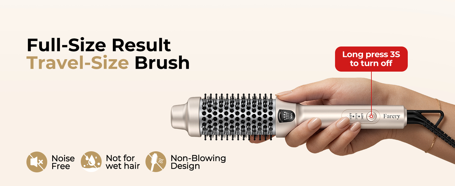 mini thermal brush
