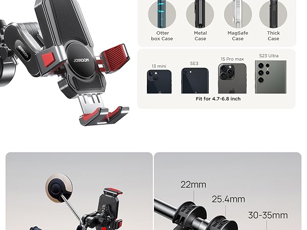 phone mount for motorcycle