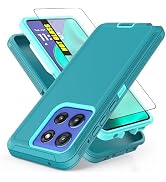 AWZHYDT for Motorola Moto G Stylus 5G 2025/2026 Case, Heavy Duty Protective Case with Screen Prot...