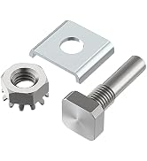 PalpitateC Shower Door Pivot Pin Parts with Hex-Nut and Washer Shower Doors Stainless Steel Pivot...