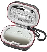 RLSOCO Hard Case for Sony WF-1000XM5 The Best Truly Wireless Noise Cancelling Earbuds (Black)