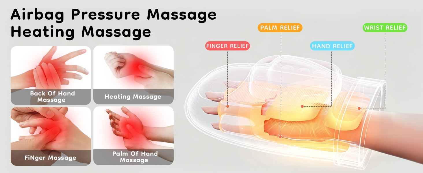 Airbag Pressure MassageHeating Massage