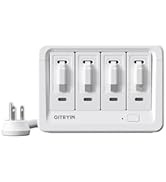 Gitryin 1 Lightning, 3 Type-C Retractable Wall Chargers and 1 Power Strip, 12-in-1 Modular Chargi...