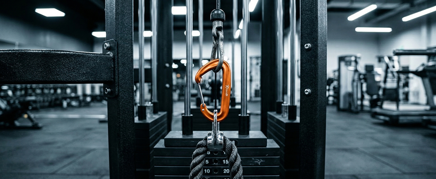 Upgrade your gym gear. Quick, reliable connections for all lifting equipment.
