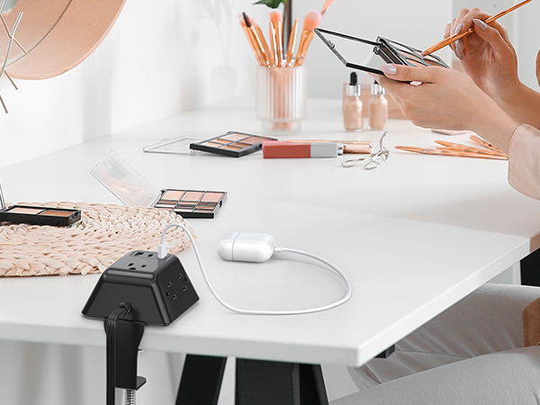desktop power strip with usb ports