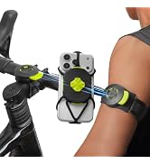 BONE Run + Bike Tie Connect Kit 3, Magnetic Running & Bike Phone Holder | Breathable Silicone Arm...