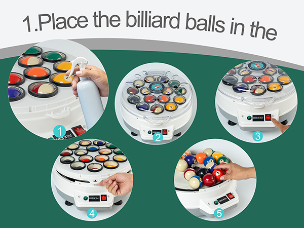 automatic pool ball cleaner