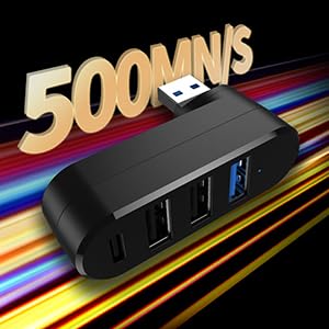 transmission speed of 500MB/S