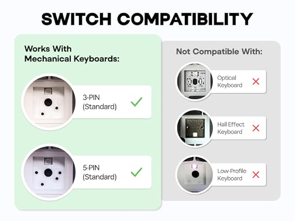 EPOMAKER Roseveil Silent Linear Mechanical Switch