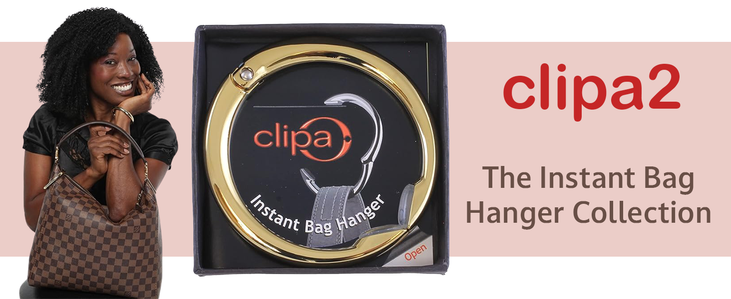 Clipa2 - The Instant Bag Hanger Collection