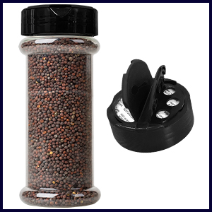 3 Plastic Seasoning Jars