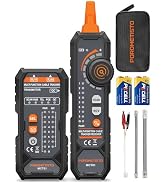 POROMETISTO MCT01 4-in-1 Network Cable Tester,Ethernet Tester with PoE,NCV,Ethernet Cable Tester ...