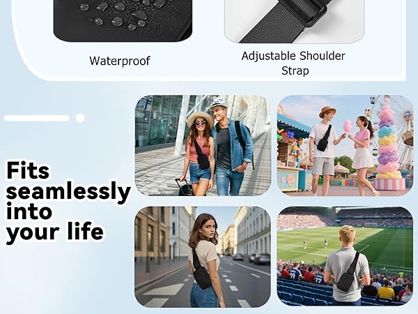 Anti-theft Crossbody Bags