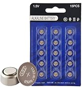 youchen LR41 AG3 15Pack 392 384 192 SR41SW CX41 L736 Batteries 1.5V Alkaline Button Coin Cell Bat...