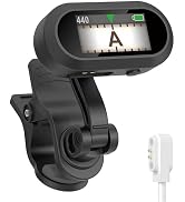 Sondery Guitar Ukulele Tuner Clip On Rechargeable, Good to Use in Strong Light, Extremely Fast an...