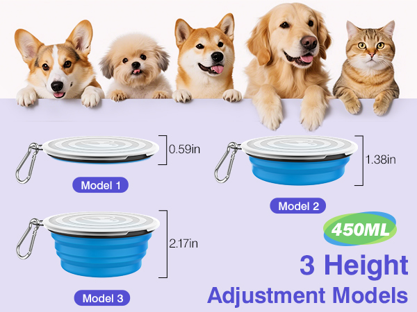 collapsible dog bowls