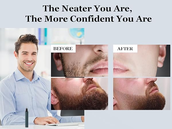Painless Facial & Nose Hair Trimmer