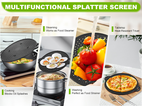 Silicone Splatter Screen