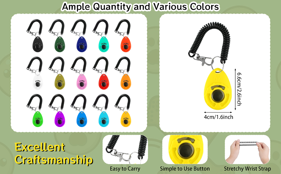 potty pack pouch wrist finger train buttons tools essentials best puppies metal set gift decoration