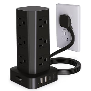 power strip tower charging station tower