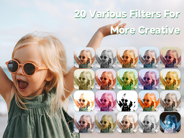 camer have multi-filter,camera for kids,digital camera for teens,good quality digital camera,