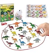 Dinochez Dinosaur Chess Game Set 2026, 20 Pcs Dinosaur Stones & Storage Bag, Strategy Board Games...
