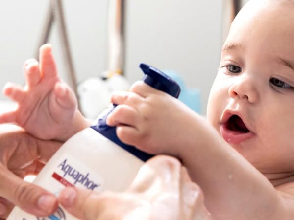 aquaphor baby, baby wash, baby shampoo, baby wash and shampoo, baby ointment, baby diaper rash