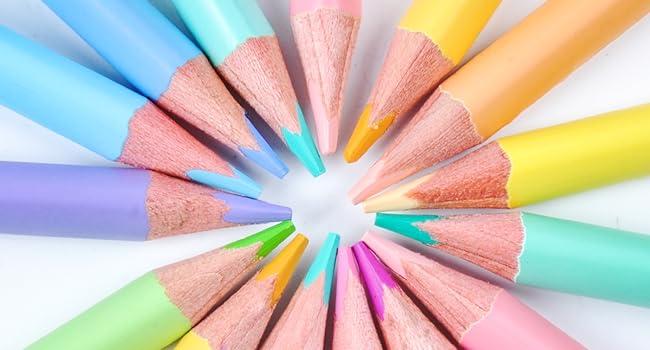 Pre-sharpened pencils save time and ready to use, Perfect for journaling, drawing & coloring books