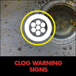 Warning Signs of a clogged drain