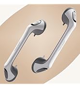 ABLECARE 2 Pack 16 Inch Grab Bars for Bathtubs and Showers for Seniors, Heavy Duty Shower Handle ...