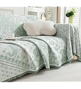 UWWGKK Boho Couch Cover Blanket Reversible, Chenille Sofa Covers with Tassel,Loveseat Covers for ...