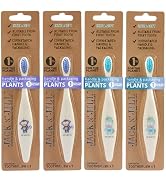 Jack N' Jill Baby & Toddler Toothbrush - 12 Months & Up, Age 2-4, Natural, Soft, Non Toxic, Cornh...