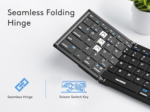 Seamless Folding Hinge