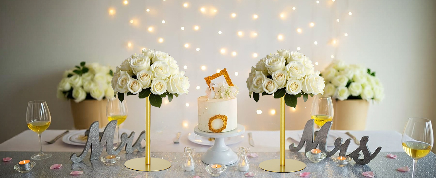 wedding flower stand