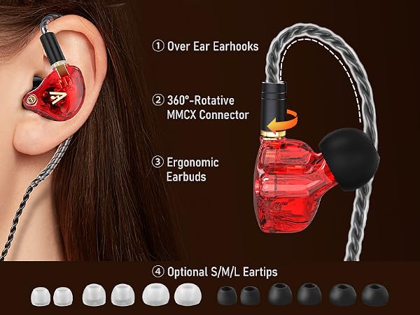 Audiovance Vibes 202_HiFi Wired Earbuds