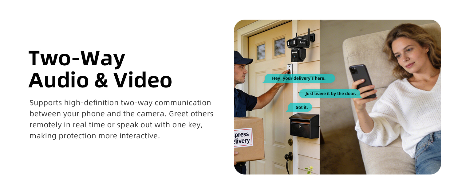 Two-WayAudio & Video
