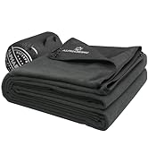 AlphaBeing Waterproof Outdoor Blanket with Merino Wool, Extra Thick Warm, Windproof, Packable Sta...